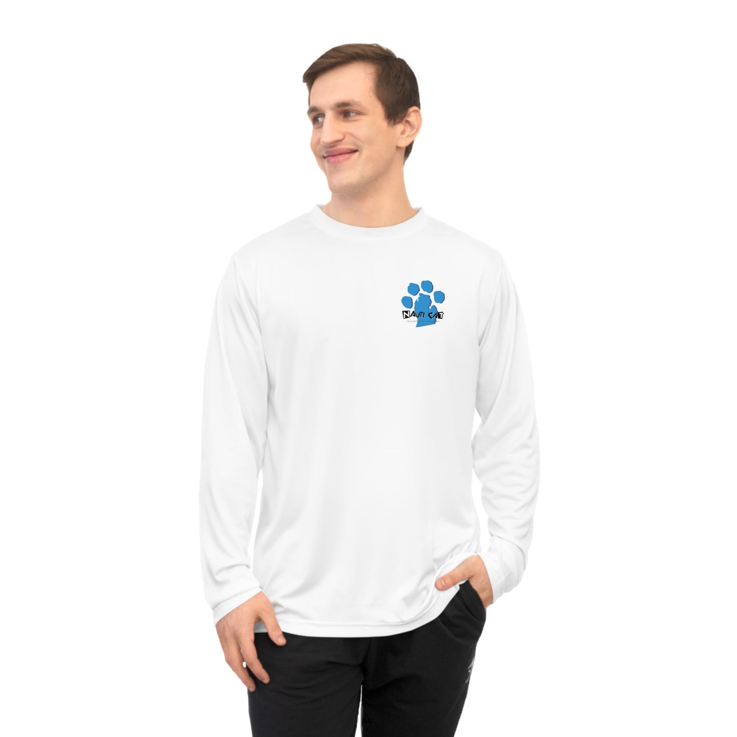 Unisex Performance Long Sleeve Shirt - Nautical Sailing Design