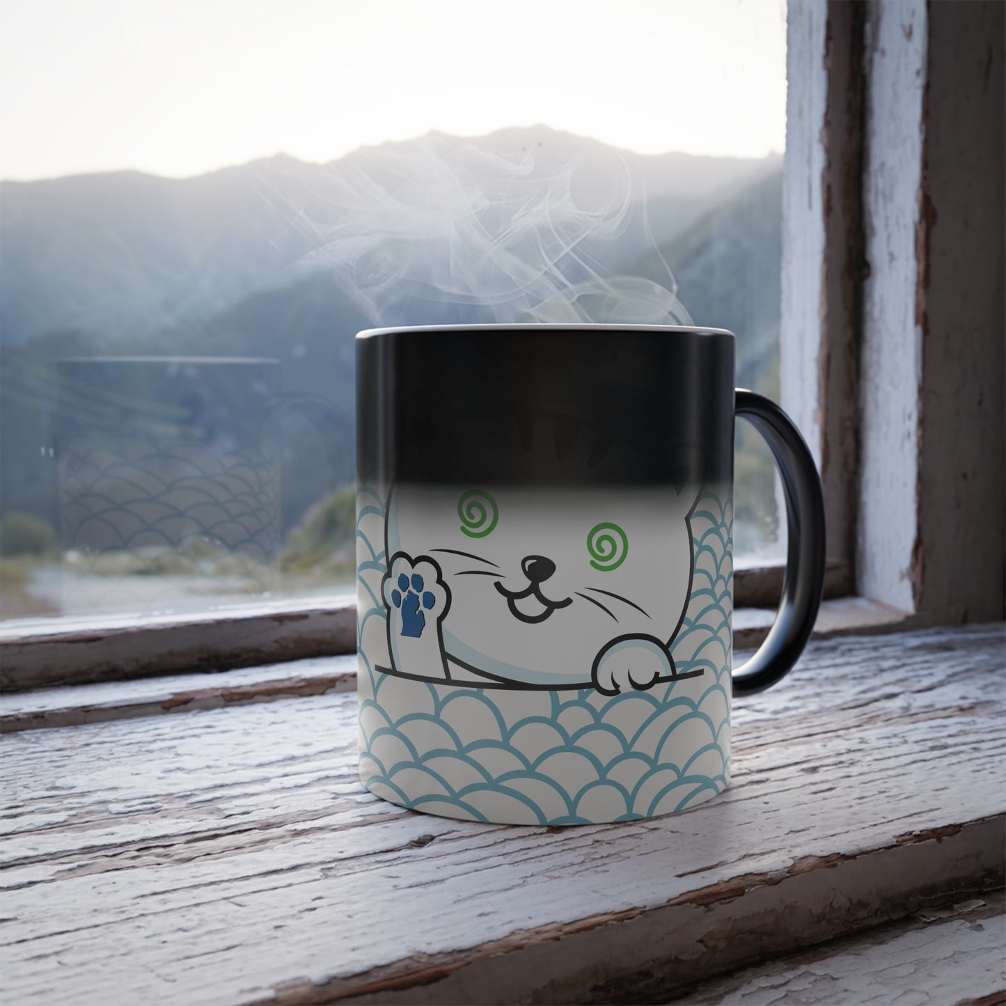 Morphing Catnip Mug