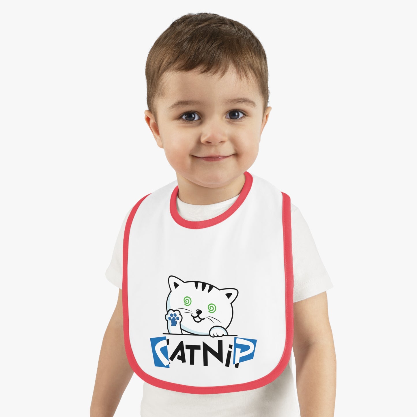 Little Baby Catnip Bib - Perfect for Mealtime Fun!