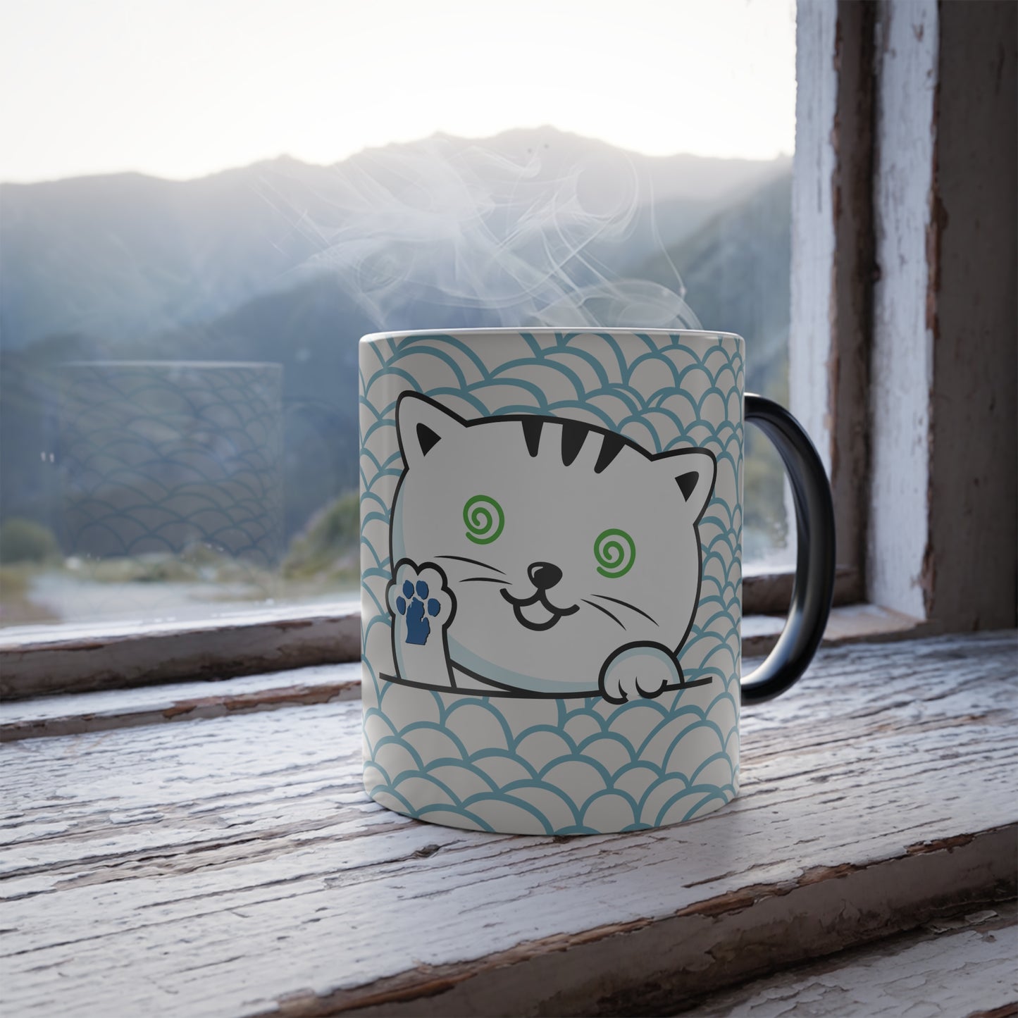 Morphing Catnip Mug