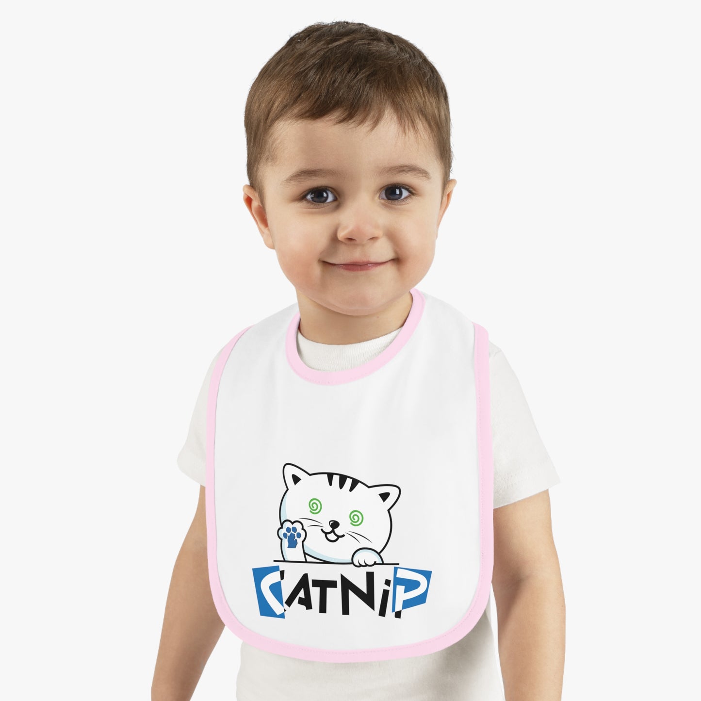 Little Baby Catnip Bib - Perfect for Mealtime Fun!