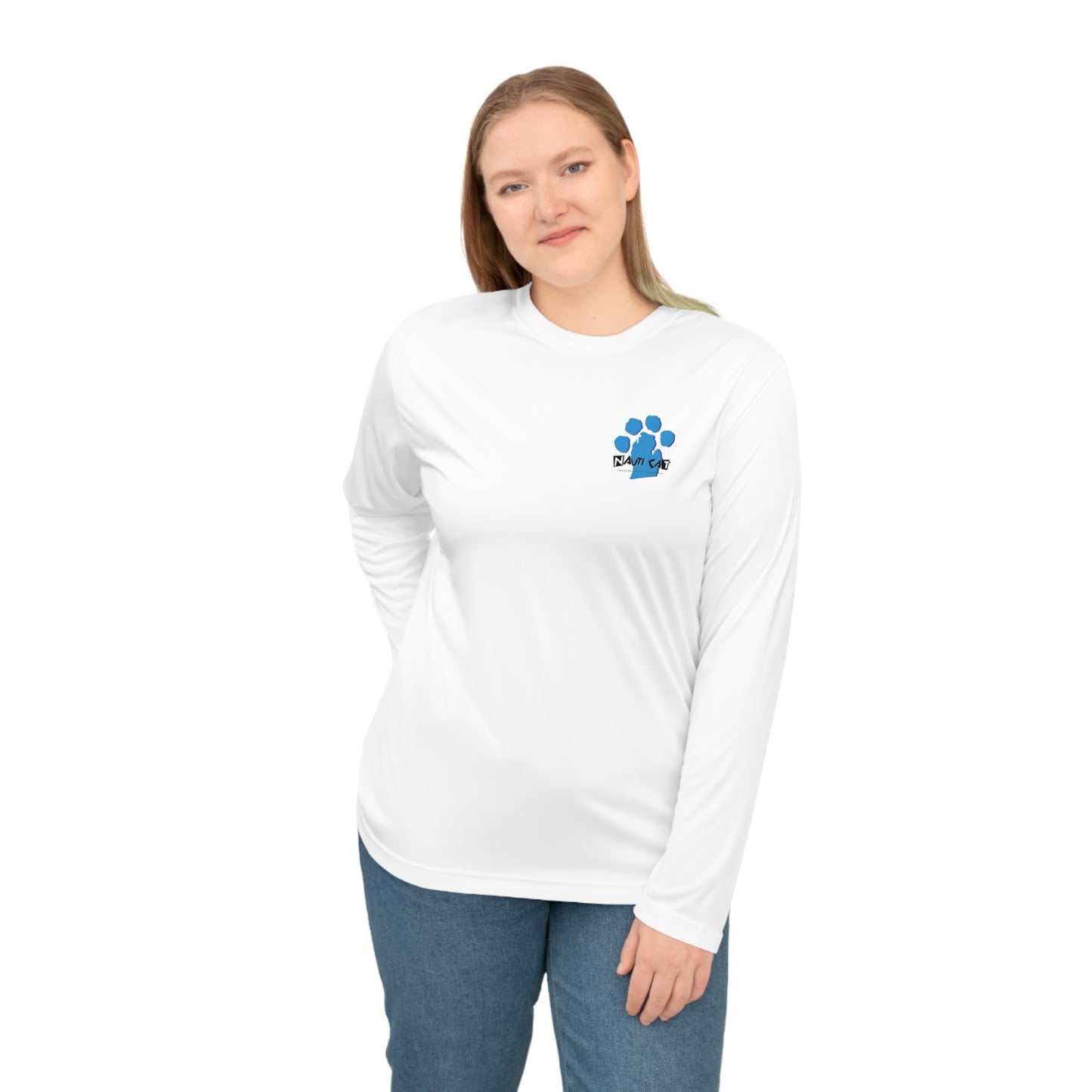 Unisex Performance Long Sleeve Shirt - Nautical Sailing Design