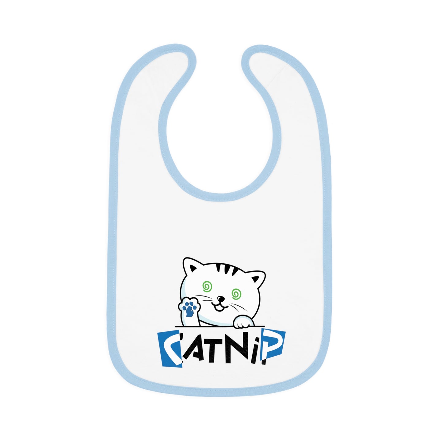 Little Baby Catnip Bib - Perfect for Mealtime Fun!