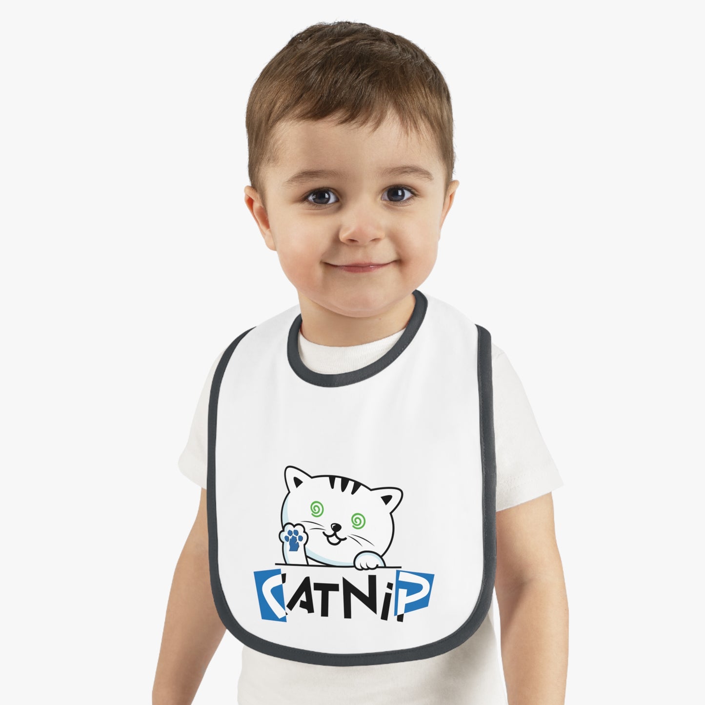 Little Baby Catnip Bib - Perfect for Mealtime Fun!