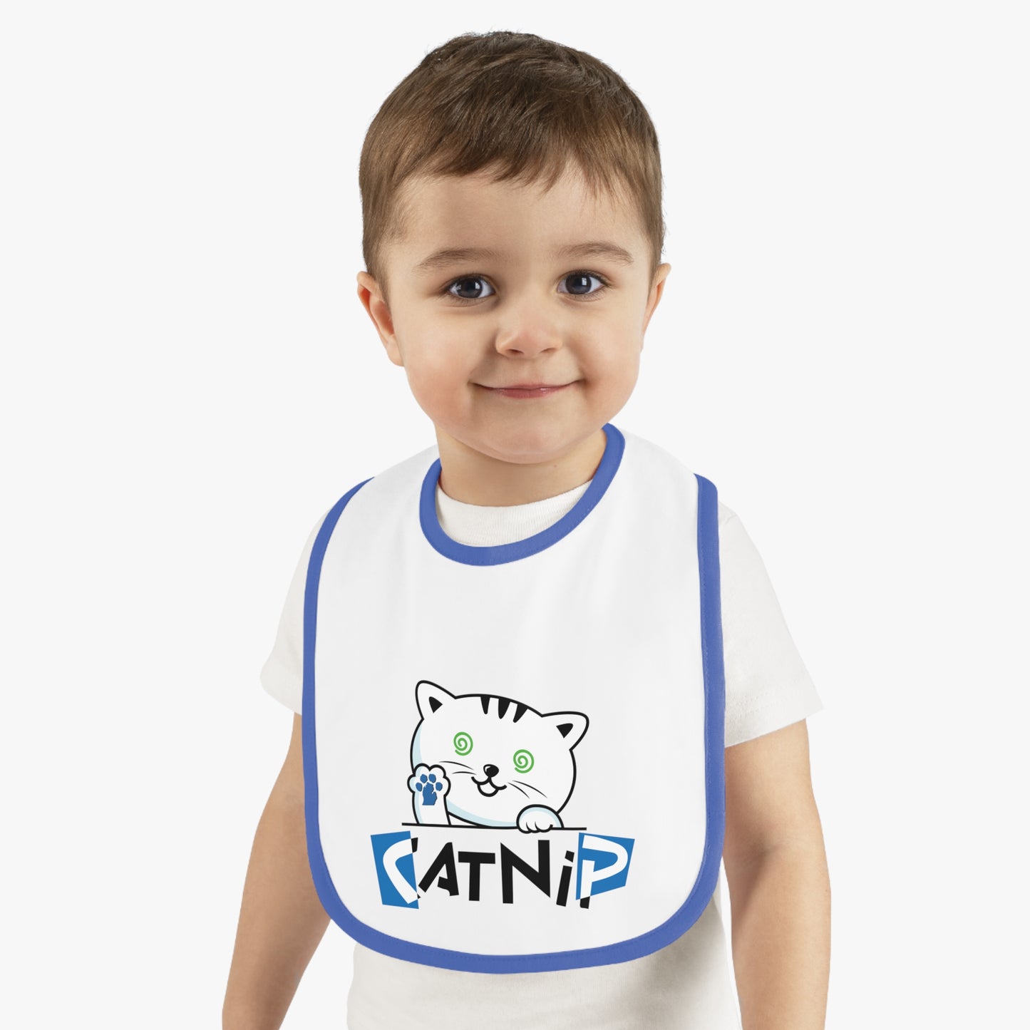 Little Baby Catnip Bib - Perfect for Mealtime Fun!