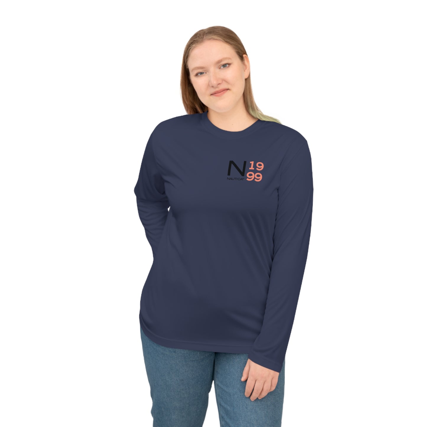 Lake Michigan Whale Migration Unisex Performance Long Sleeve Shirt