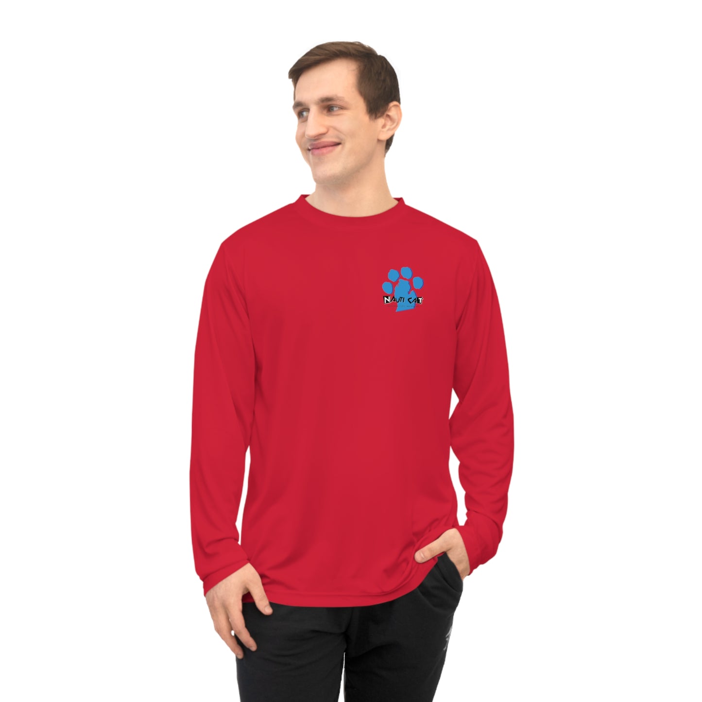 Unisex Performance Long Sleeve Shirt - Nautical Sailing Design