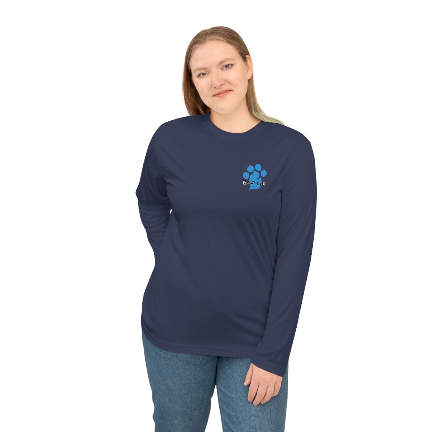 Unisex Performance Long Sleeve Shirt - Nautical Sailing Design