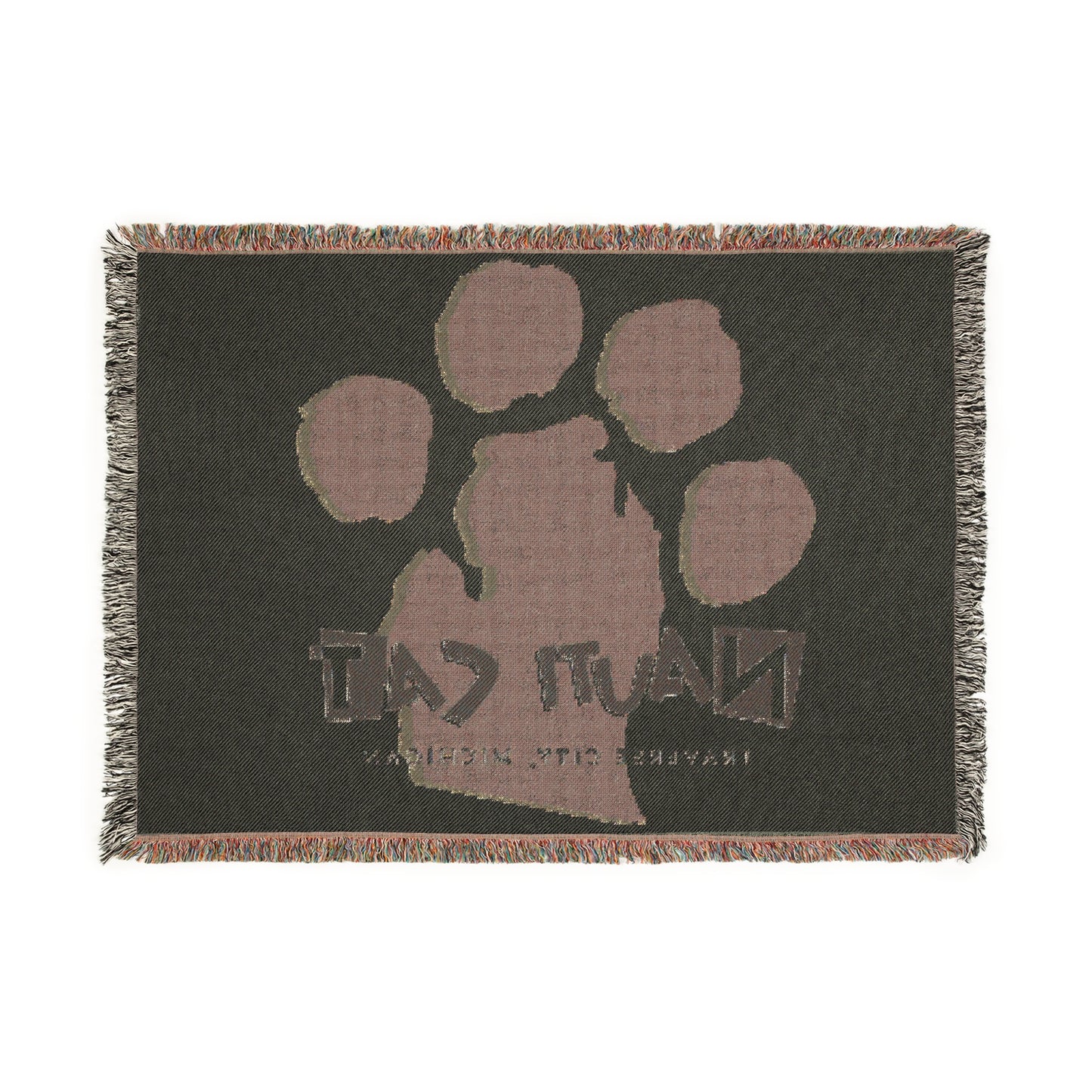 Woven Blanket Nauti-Cat