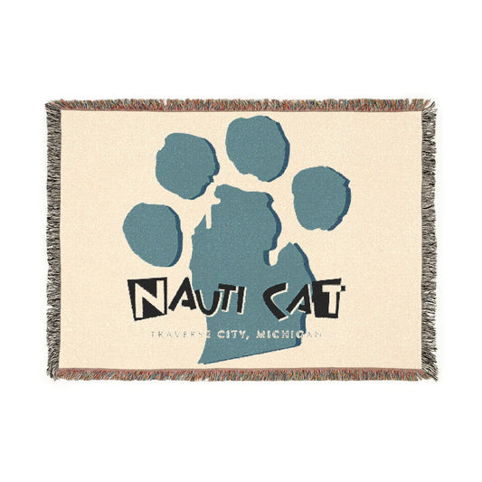 Woven Blanket Nauti-Cat
