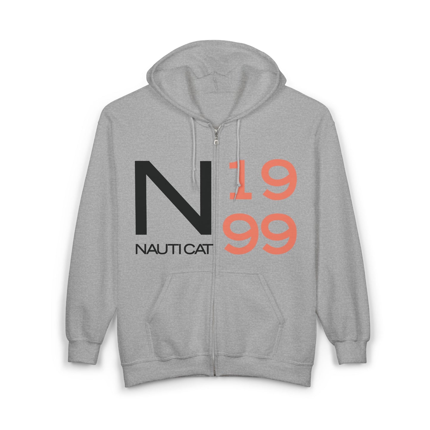 Stylish Unisex Zip Hoodie with Nautical Design, Perfect for Every Casual Occasion, Great Gift for Friends, Cozy Winter Layer