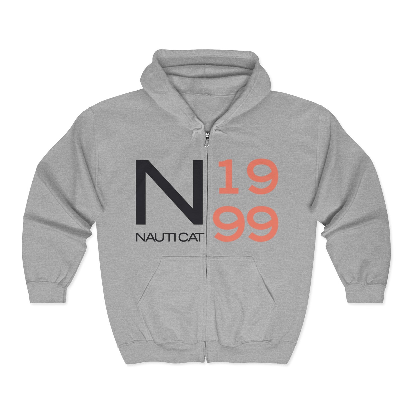 Stylish Unisex Zip Hoodie with Nautical Design, Perfect for Every Casual Occasion, Great Gift for Friends, Cozy Winter Layer