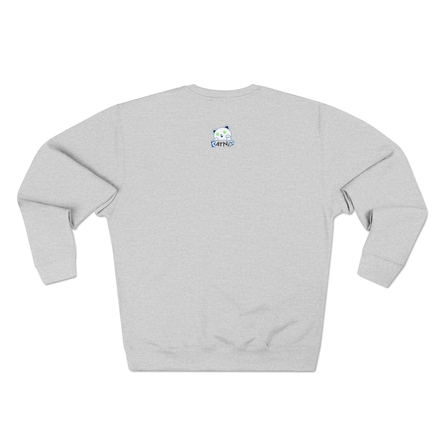 Nautical Cat Crewneck Sweatshirt, Cute Cat Gift, Funny Sweatshirt, Animal Lover Apparel, Cozy Casual Wear, Perfect for Cat Owners